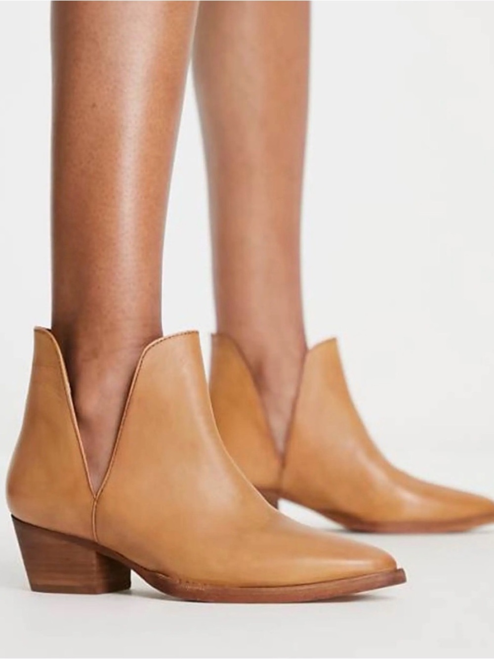 Free people tan pointed